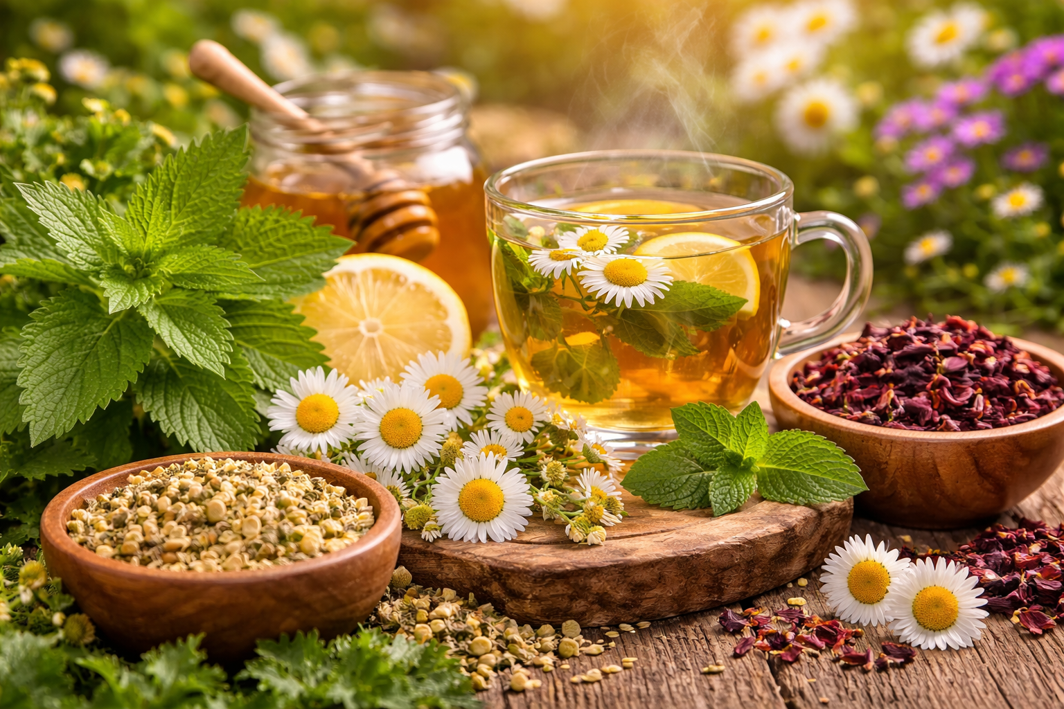 Infusoes Bem-estar na primavera: infusões botânicas para a época das alergias ...